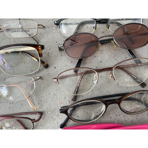 Eyeglasses Eyeglass Frames Only Lot Of 50 Various Brands Mixed Eyewear READ! - Picture 11 of 16